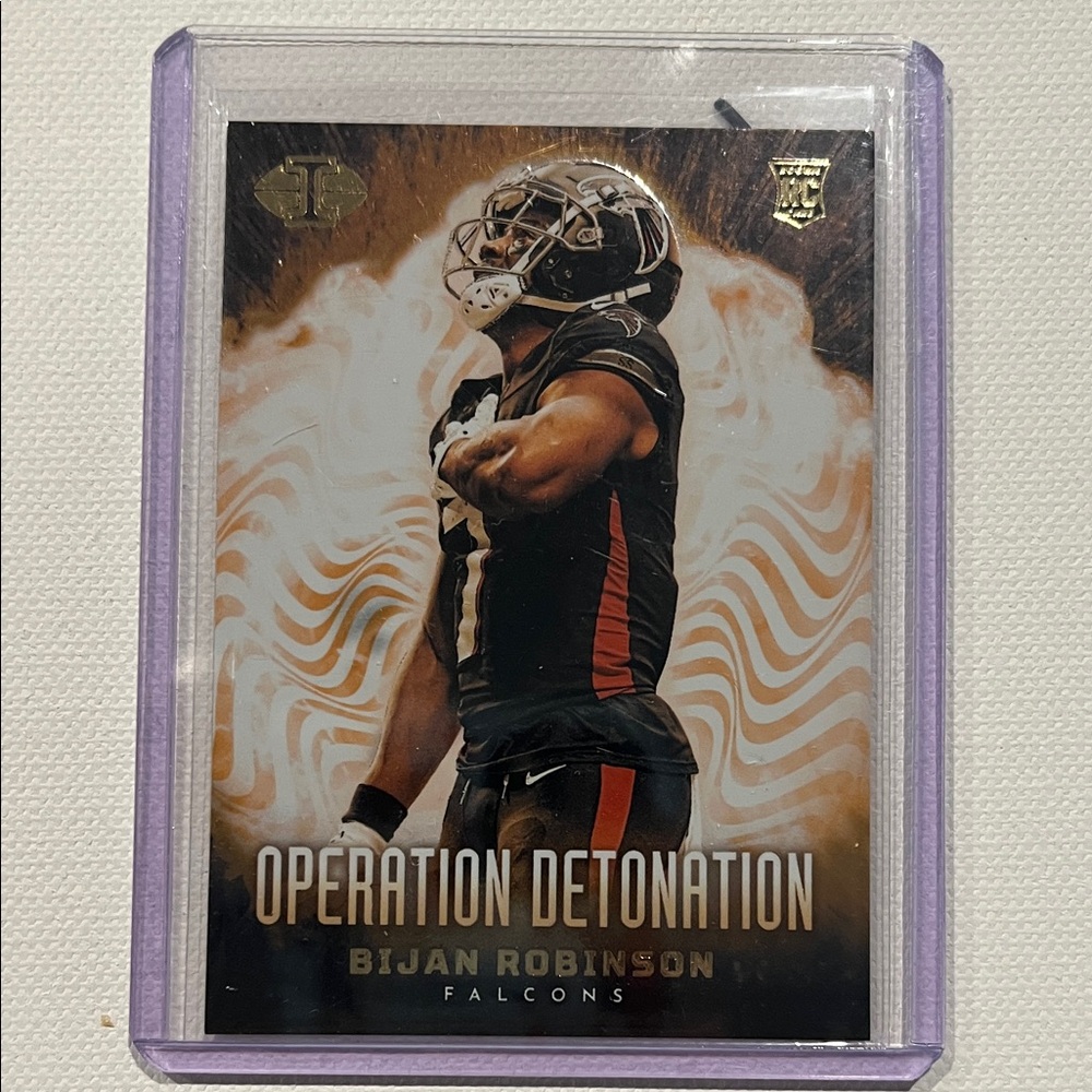 2023 (RC) Bijan Robinson Panini Illusions Operation Detonation #17